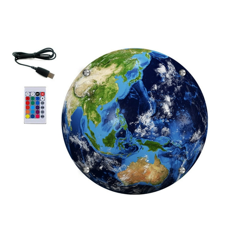 Color changing store earth light