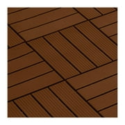 Warkul Floor Tile Snap Fit Multiple Mounting Styles with Open Mesh Outdoor Flooring All Weather Use Deck Tiles Household Use