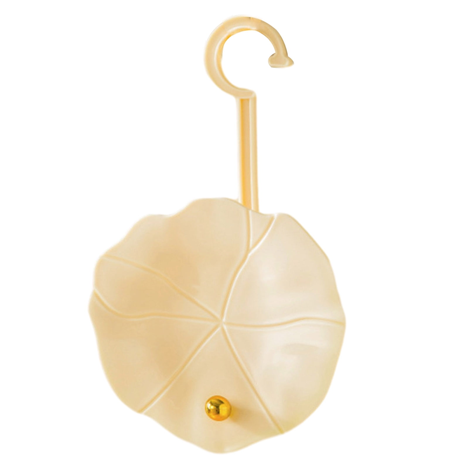 Warkul Hat Rack Vertical Storage Hanger Lotus Leaf Design Wall Mounted ...