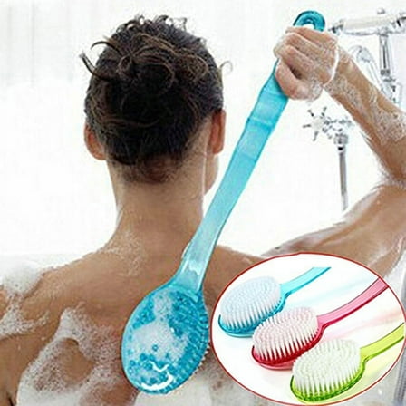 Warkul Long Handled Bath Shower Back Brush Body Scrubber Massager Skin Cleaning Tool Brush 2023 New
