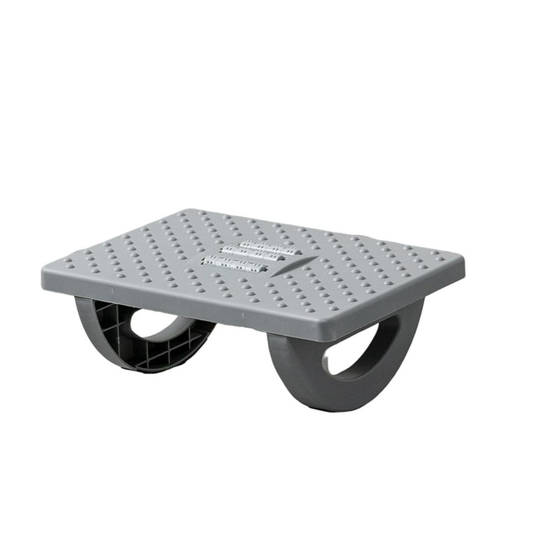 Warkul Massage Foot Stool Shakeable Foot Massager Footrest Comfortable Relaxation under Desk Foot Stool for Home Office