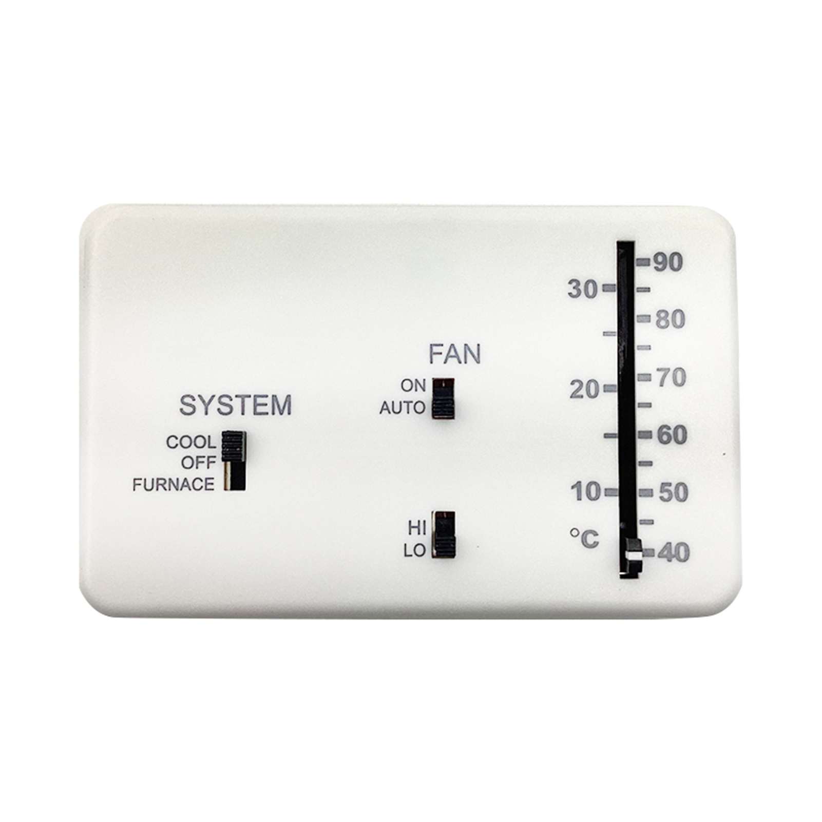 Warkul MultiFunctional Temperature Adjustable RV Analog Thermostat