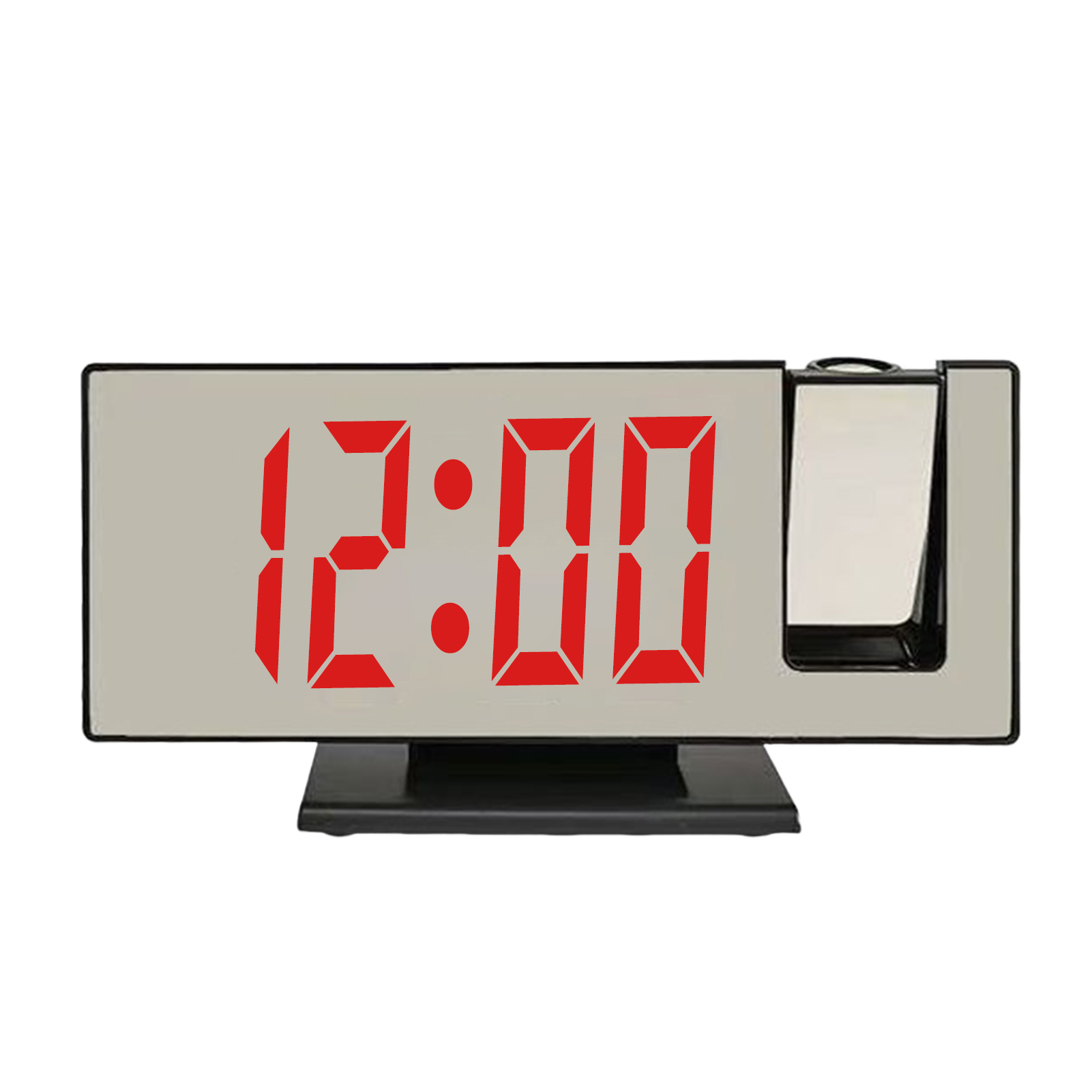 Warkul Projection Alarm Clock Time Projection Big Screen Adjustable