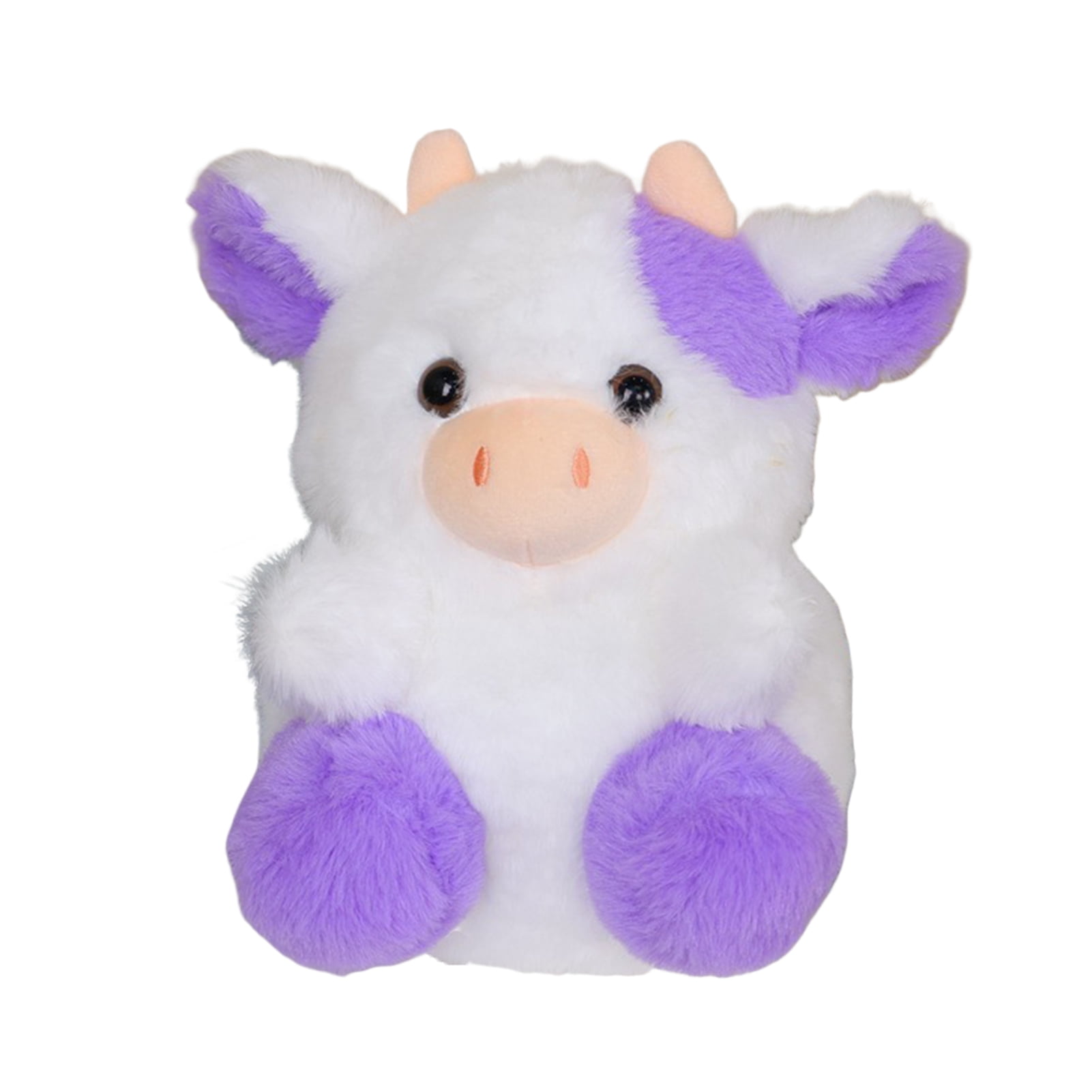 Warkul Strawberry Cow Plush Toy - Cute Cartoon Cattle Plushie Soft ...