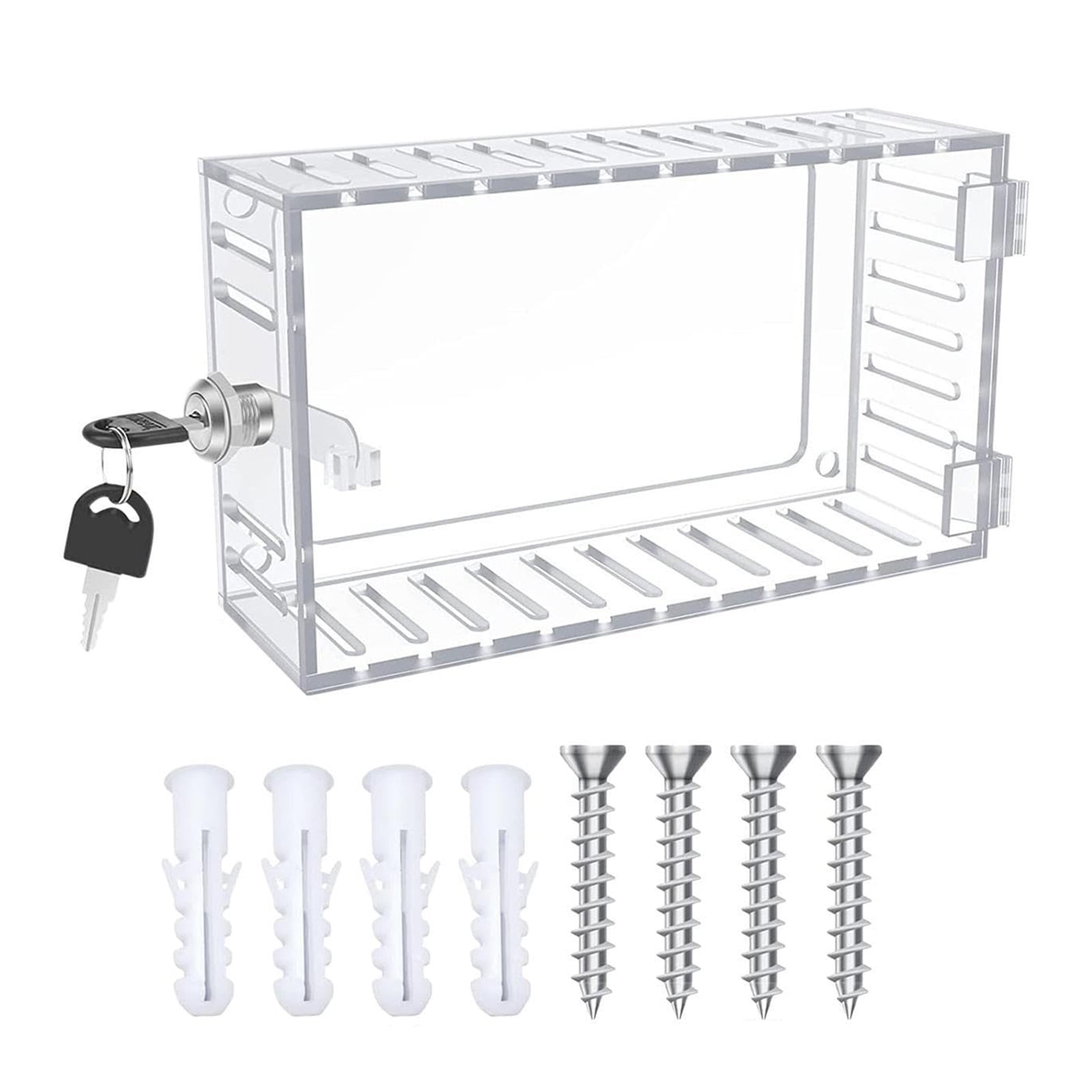 Warkul Thermostat Cover with Key Lock Universal Thermostat Lock Box