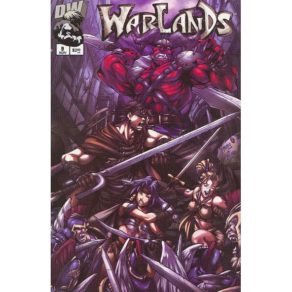 Warlands: The Age of Ice #9 VF ; Dreamwave Comic Book