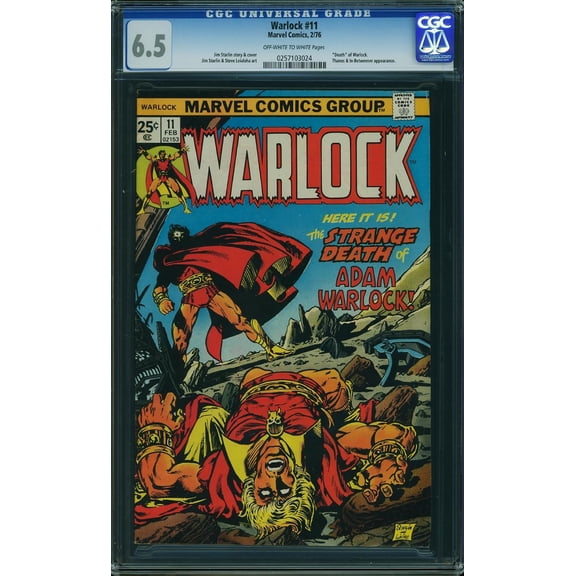 Warlock #11 - CGC 6.5 Comic Book