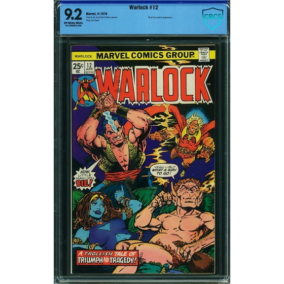 Warlock #12 - CBCS 9.2 Comic Book