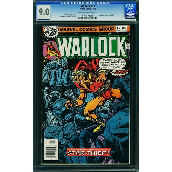 Warlock #13 - CGC 9 Comic Book