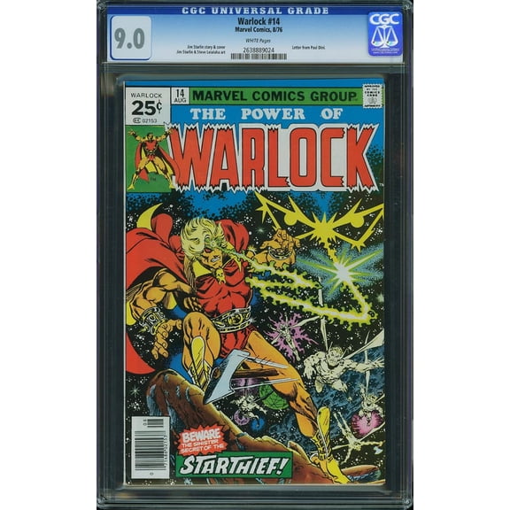 Warlock #14 - CGC 9 Comic Book