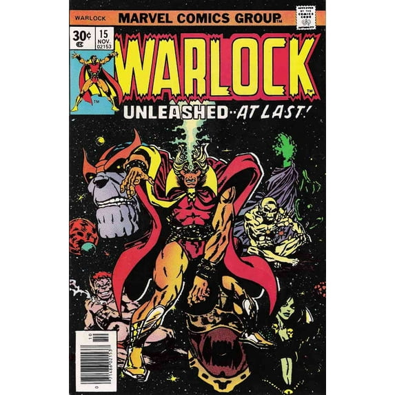 Warlock (1st Series) #15 VF ; Marvel Comic Book