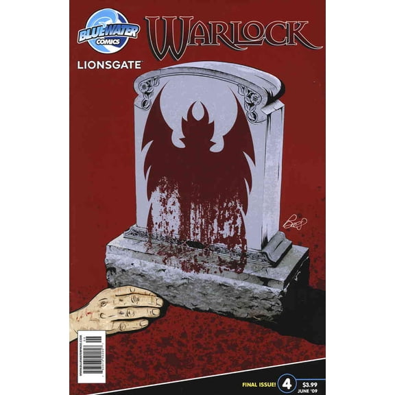 Warlock (Bluewater) #4 VF ; Bluewater Comic Book