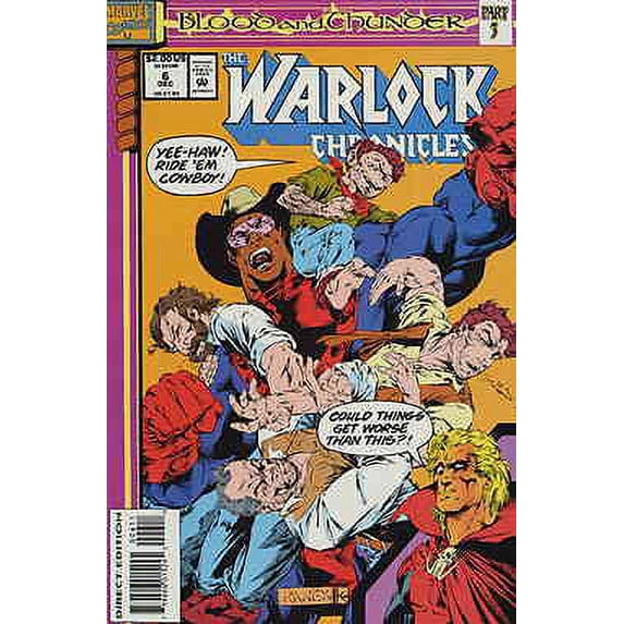 Warlock Chronicles #6 VF ; Marvel Comic Book