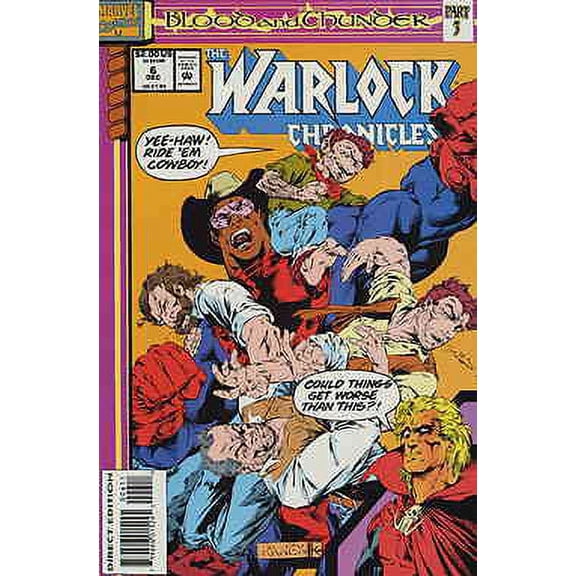 Warlock Chronicles #6 VF ; Marvel Comic Book