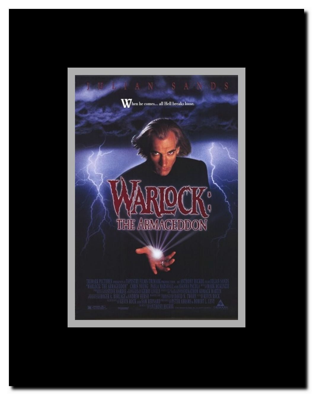 Warlock Framed Movie Poster