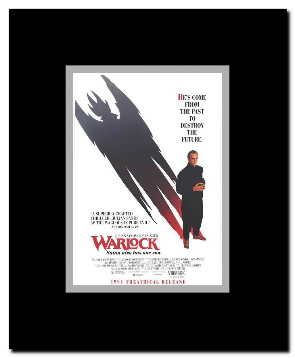 Warlock Framed Movie Poster
