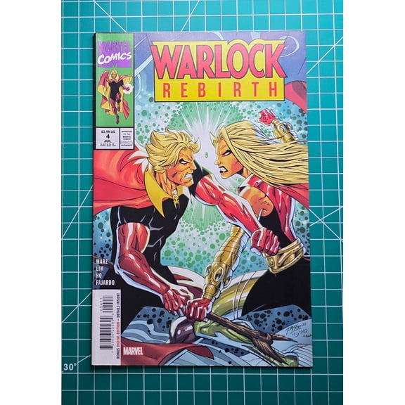Warlock: Rebirth #4 Comic Book