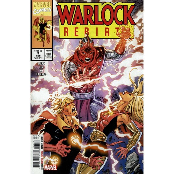Warlock: Rebirth #5 VF ; Marvel Comic Book
