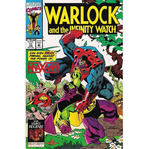 Warlock and the Infinity Watch #17 VF ; Marvel Comic Book