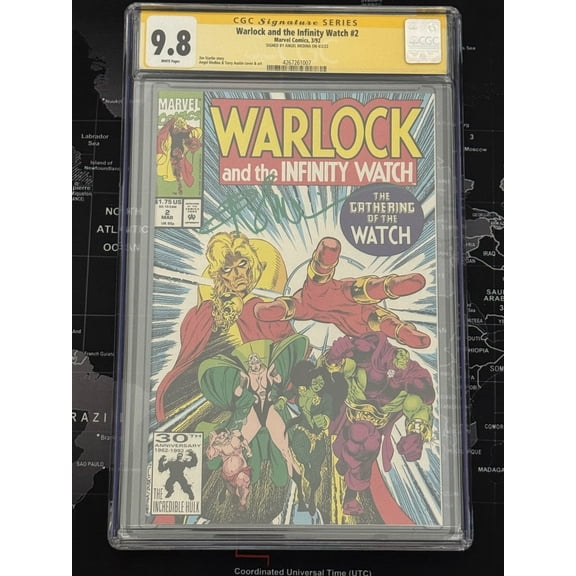 Warlock and the Infinity Watch #2 - CGC 9.8 Comic Book
