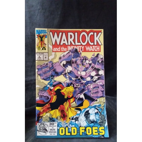 Pre-Owned Warlock and the Infinity Watch #5 Direct Edition 1992 Marvel Comics Comic Book