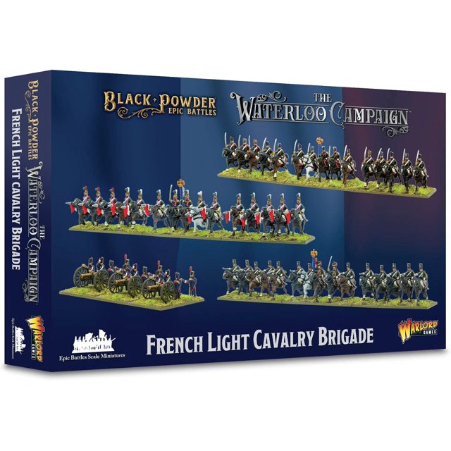 Warlord Black Powder Epic Battles Waterloo French Light Cavalry