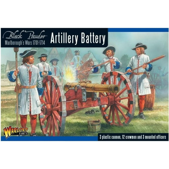 Warlord Games Black Powder Marlborough Artillery Battery 302015006