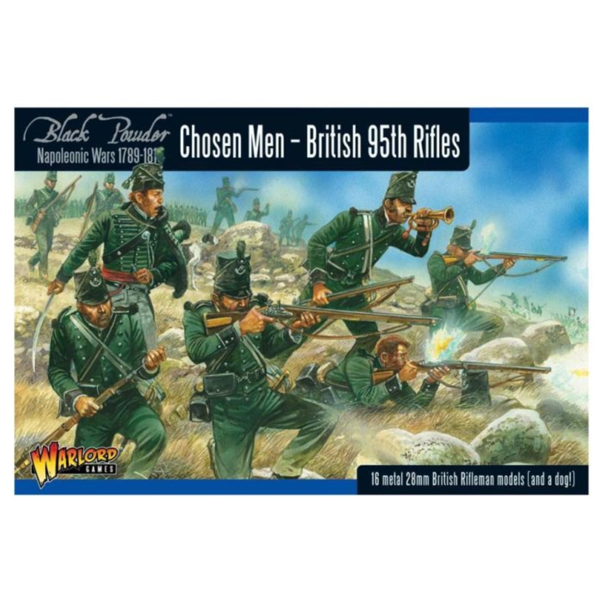 Warlord Games Black Powder Napoleonic Wars Chosen Men British Army 95th Rifles