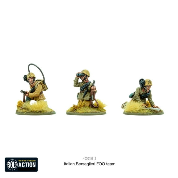 Warlord Games Bolt Action Italian Bersalieri FOO Team WLG 403015812