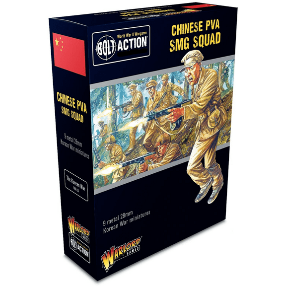 Warlord Games Chinese PVA SMG Squad New