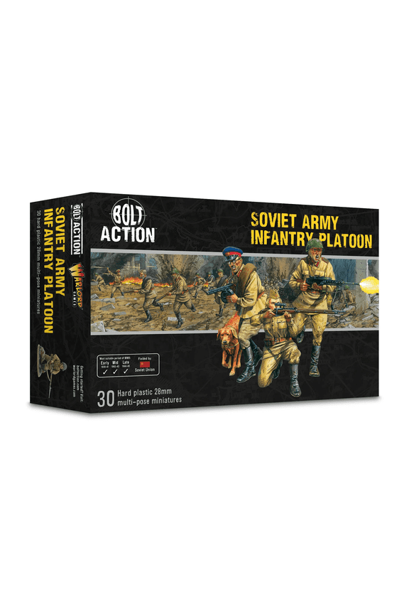 Bolt Action: Soviet Army Infantry Platoon