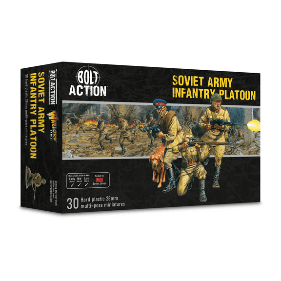 Warlord Games Bolt Action: Soviet Army Infantry Platoon