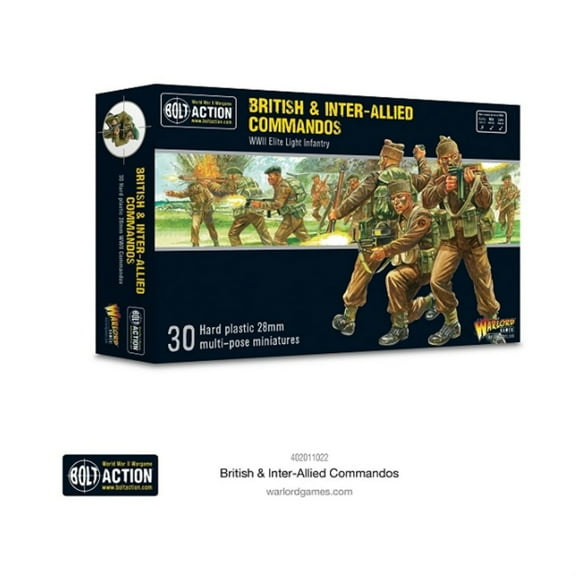 Warlord Games British & Inter-Allied Commandos
