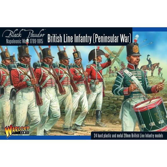 Warlord Games British Line Infantry - Peninsular (2017 Edition) New