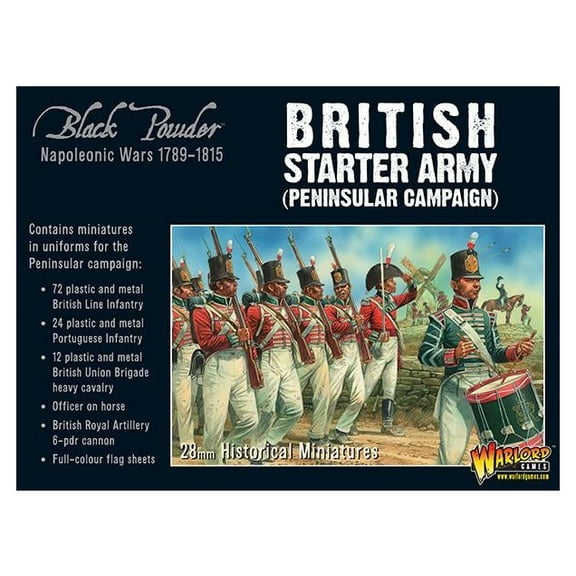 Black Powder: Napoleonic Wars British Starter Army Peninsular Campaign 309911006