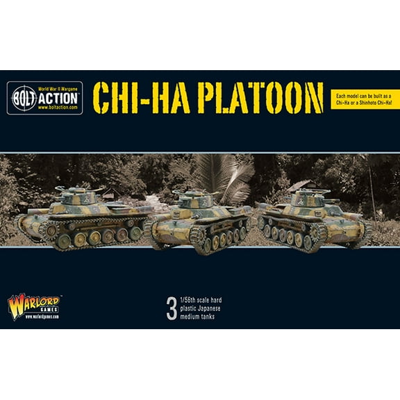 Warlord Games Chi-Ha Platoon New