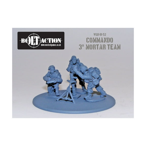 Warlord Games Commando 3" Mortar Team New