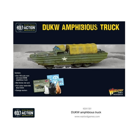 Warlord Games DUKW Amphibious Truck New