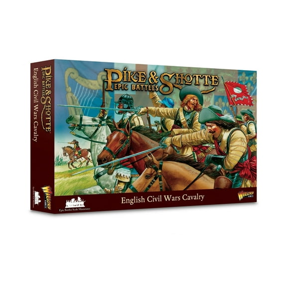 Warlord Games Pike & Shotte Epic Battles English Civil Wars Cavalry Military Table Top Wargaming Plastic Model Kit 212013002