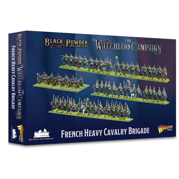 Black Powder Epic Battles: Waterloo - French Heavy Cavalry Brigade