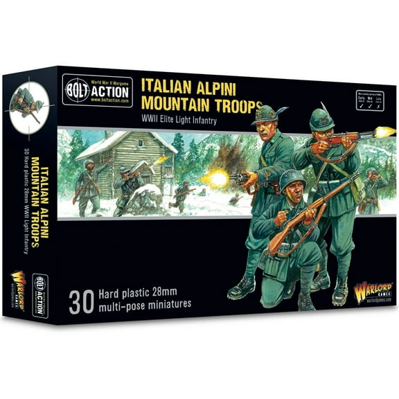 Warlord Games Italian Alpini Mountain Troops New