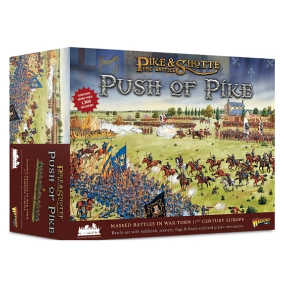 Warlord Games Pike & Shotte Epic Battles Push of Pike Starter Set Military Table Top Wargaming Plastic Model Kit 212010002