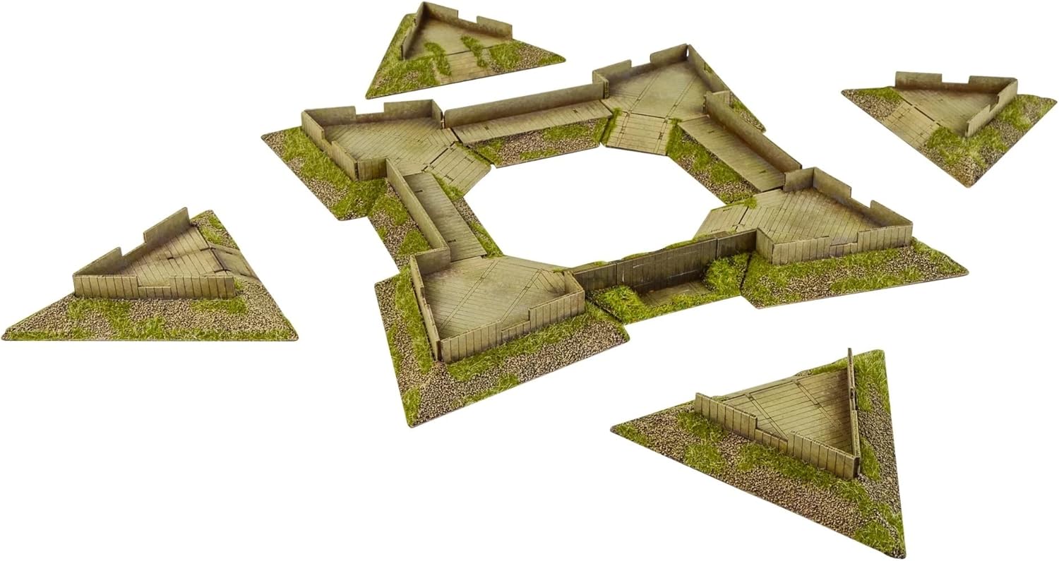 Warlord Games Pike & Shotte Epic Battles Star Fort Scenery Pack for