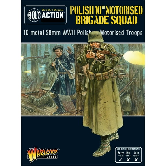 Warlord Games Polish 10th Motorized Brigade Squad New