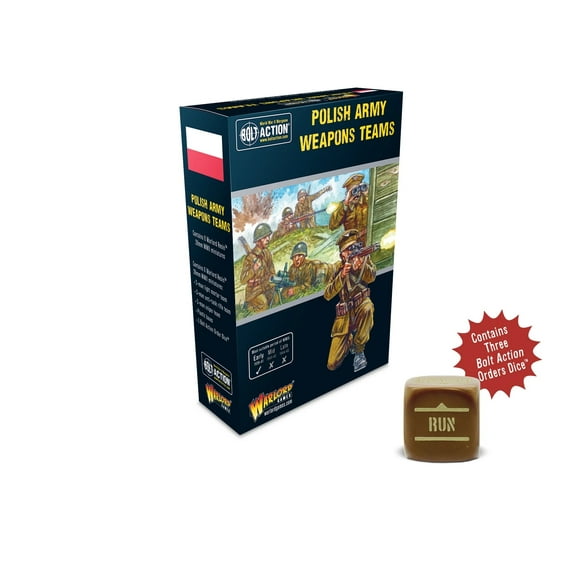Warlord Games Polish Army Weapons Teams New