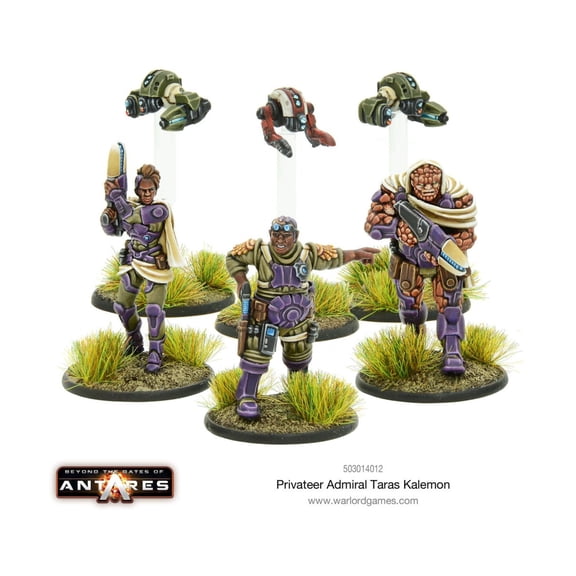 Warlord Games Privateer Admiral Taras Kalemon New