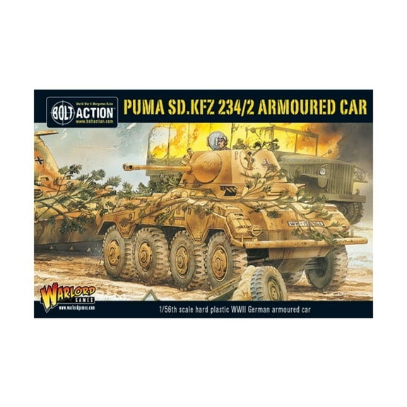 Warlord Games Puma SD.KFZ 234/2 Armored Car New