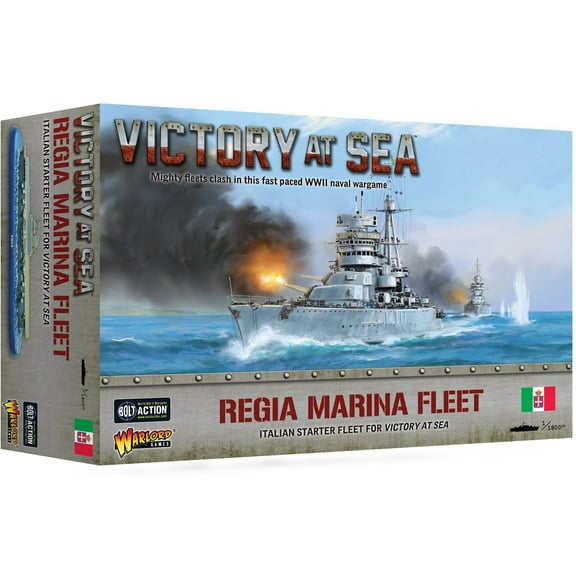 Warlord Games Regia Marina Fleet Box New
