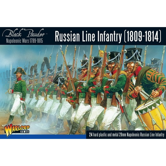 Warlord Games Russian Line Infantry 1809-1814 New