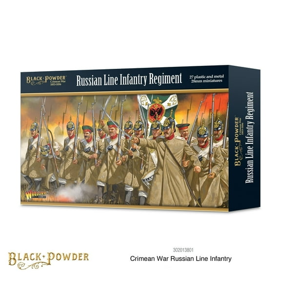 Warlord Games Black Powder Crimean War Russian Line Infantry Regiment 302013801